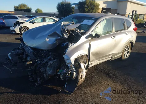 2019 Honda Cr-V Ex из США, поврежденный, VIN 5J6RW1H5XKA042291